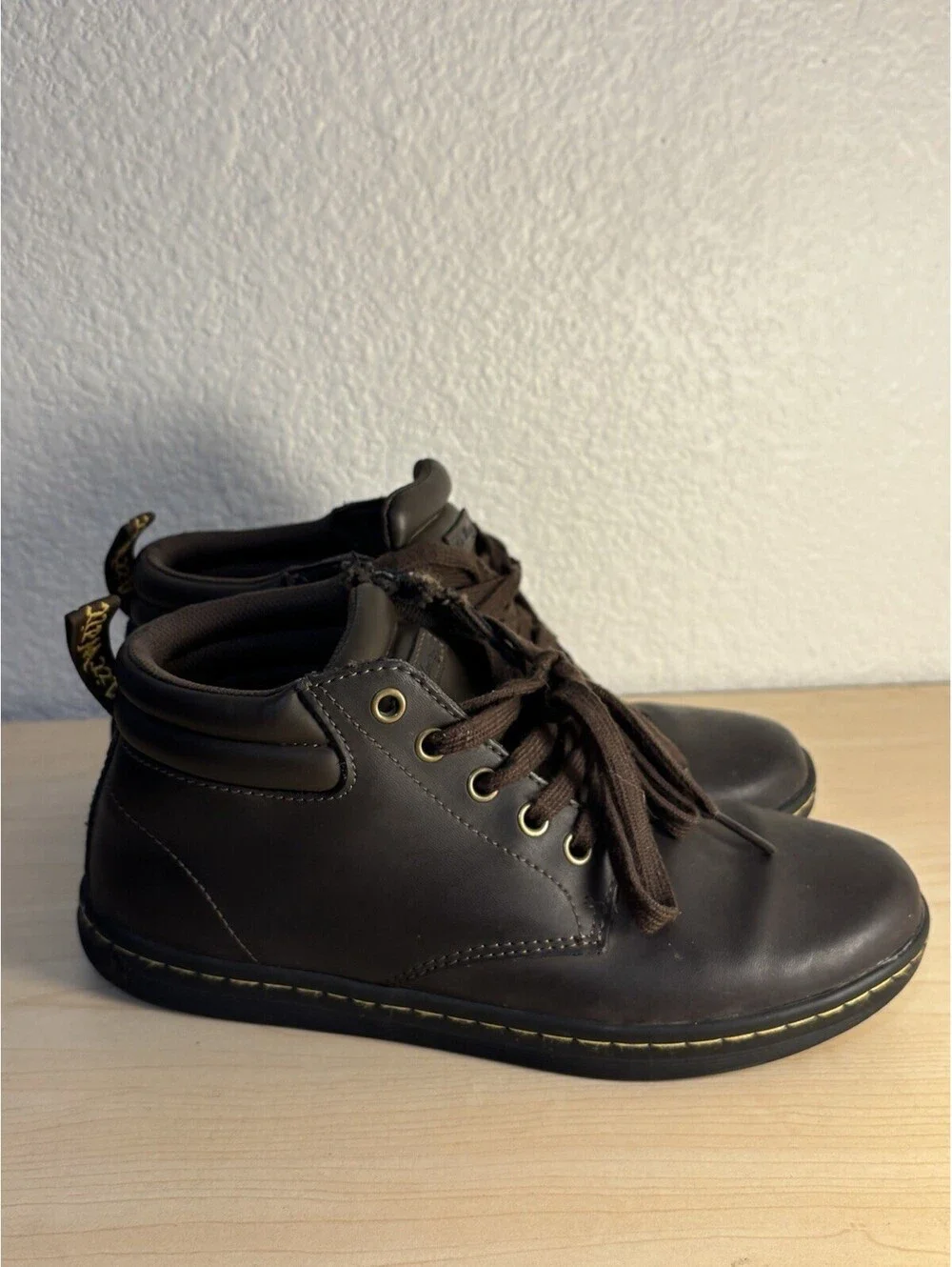 Sz 7 Dr. Martens Men's Maleke Ankle Bootie, Gaucho, 7 M US